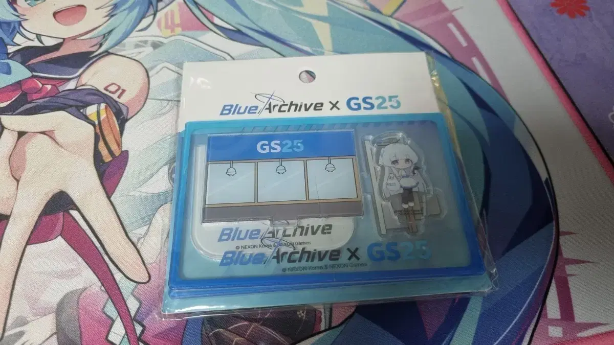 Blue Archive GS25 Wafer Pajamas Noah Photocard Goods Poca GS